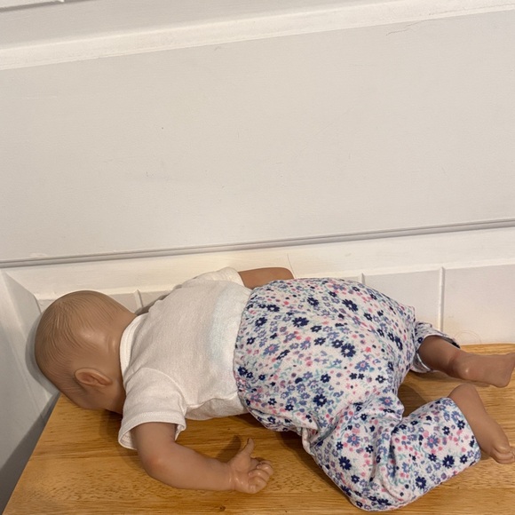 Floral Baby Doll with White Top - Picture 4 of 13